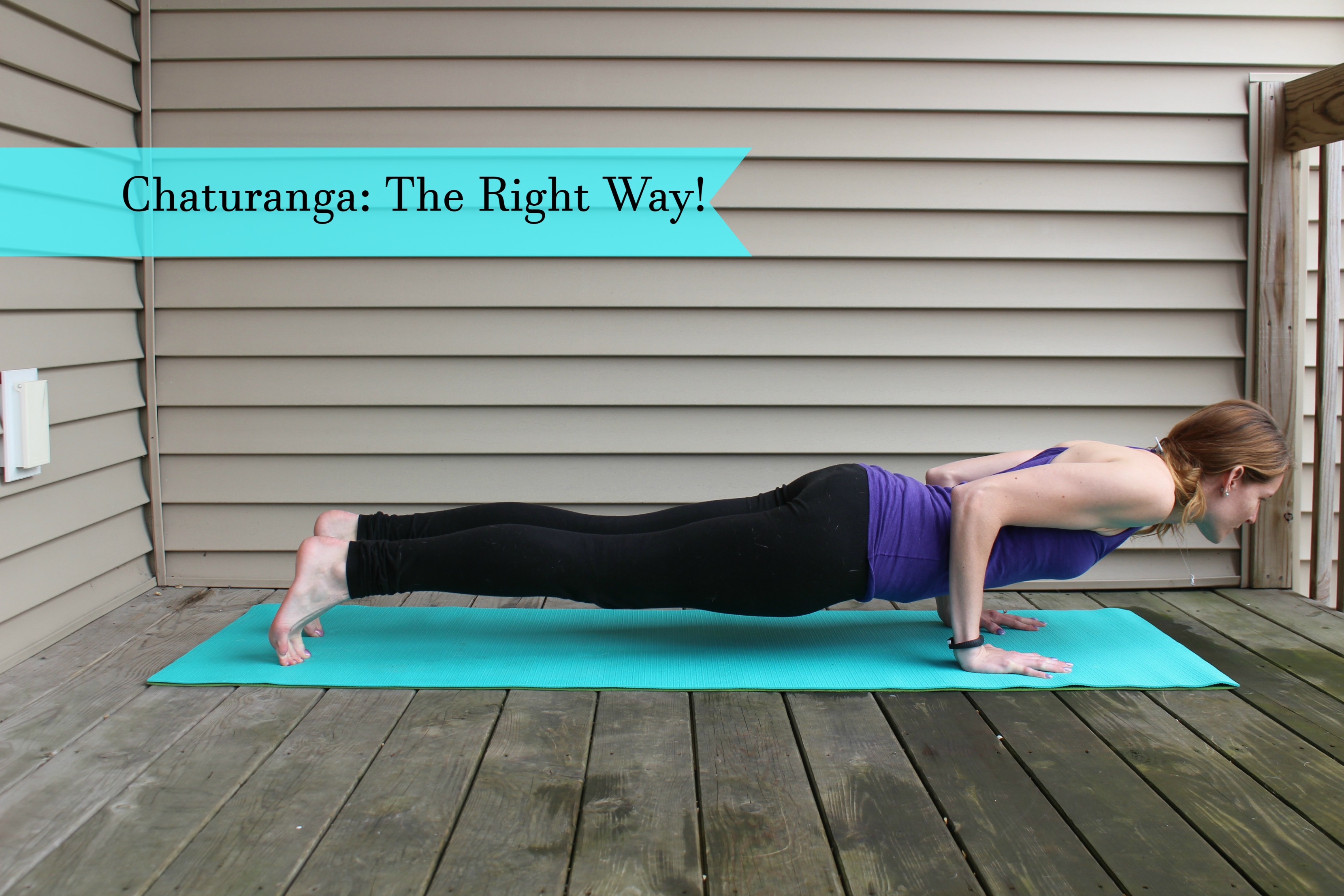 Average Joe-ga: Chaturanga or Yoga Push-Up